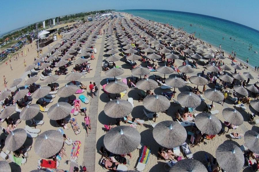 Luxury Apartment On The First Line ! Nea Kallikrateia Экстерьер фото